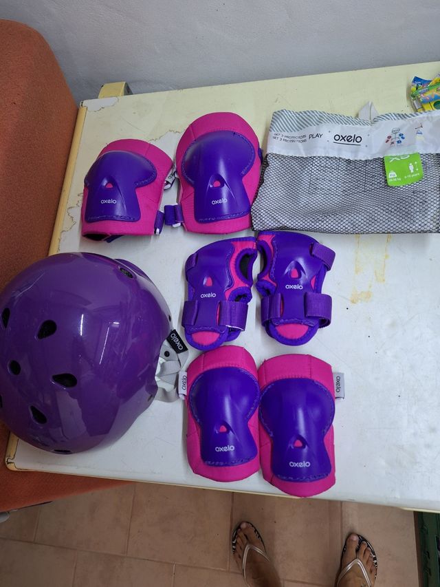 Protecciones Oxelo niña