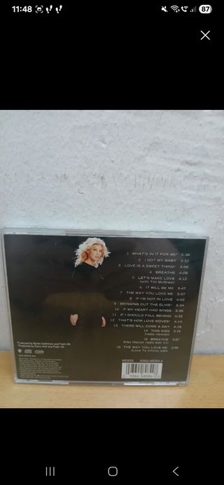 Celine Dion y Faith Hill Lote CD Pop Romantico 8 e