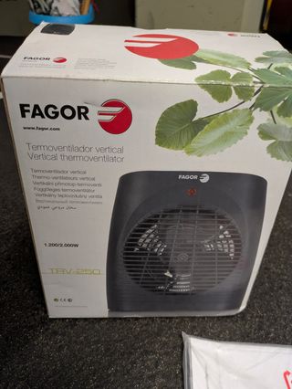 Calentador Fagor TRV-250C 1200/700W
