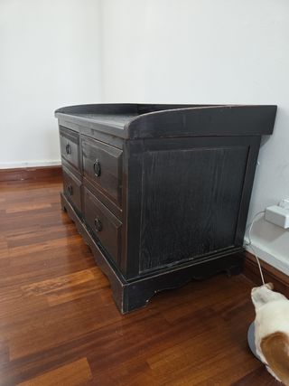 Mueble rústico 4 cajones - Madera