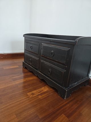 Mueble rústico 4 cajones - Madera