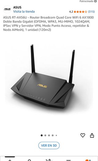 Router ASUS RT-AX56U WiFi 6