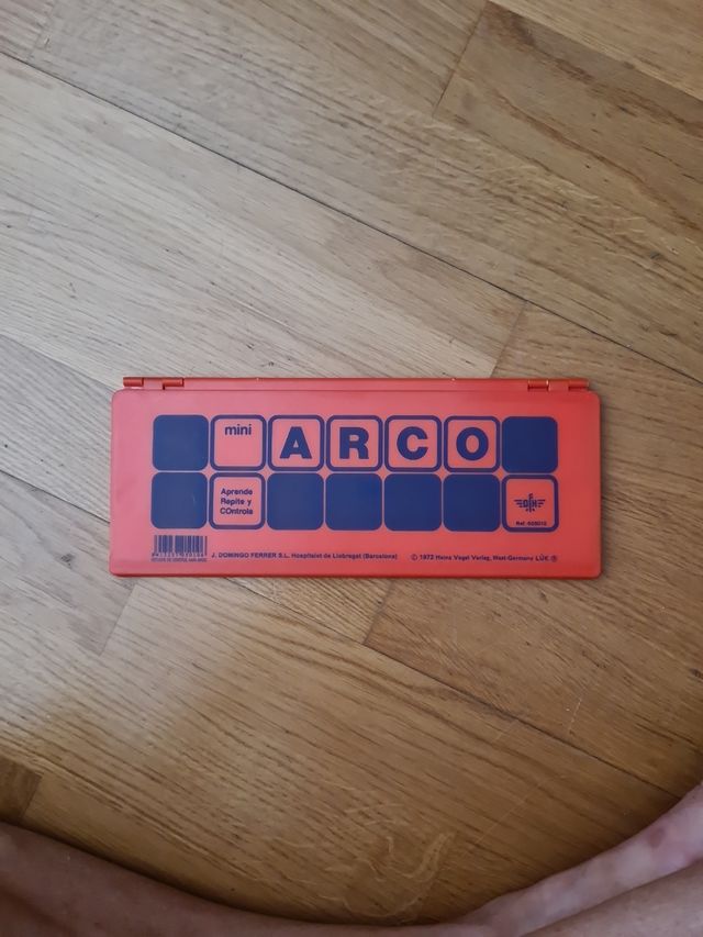 Mini ARCO juego aprendizaje