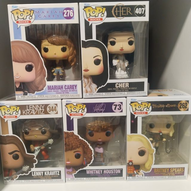 Funko Pop! Rocks - 5 figuras