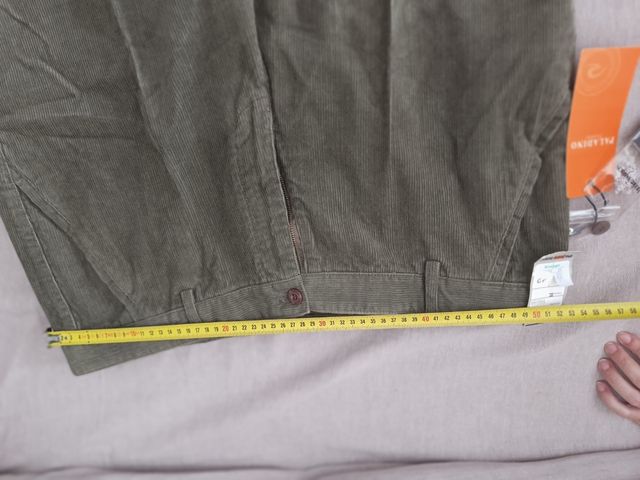 Pantalón pana Paladino verde caqui