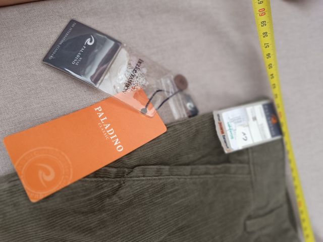 Pantalón pana Paladino verde caqui