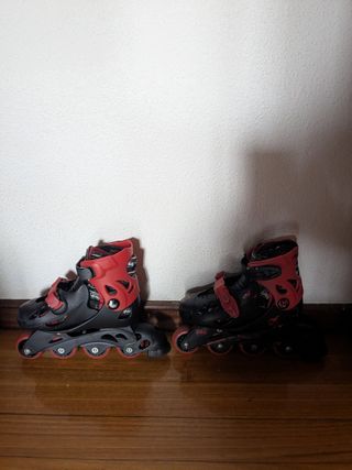 Patines infantiles, talla ajustable