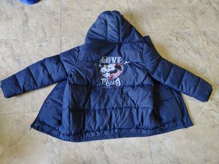 Abrigo acolchado niña Minnie