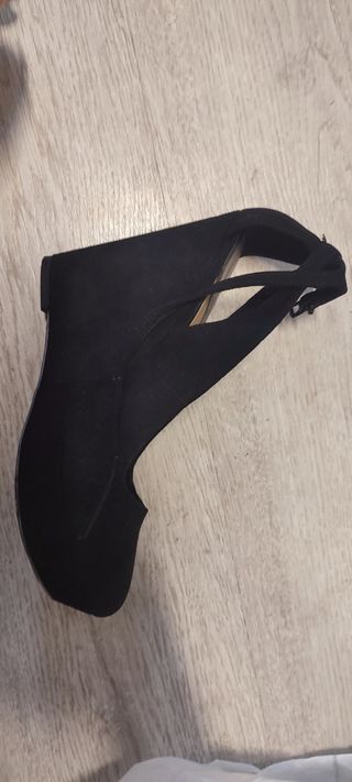 Zapato plataforma negro