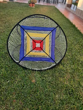 Red golf práctica chipper