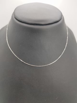 Cadena ORO BLANCO 18 KT.
