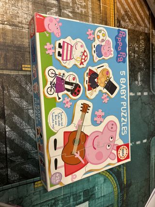 Puzle Pepa Pig 5 piezas