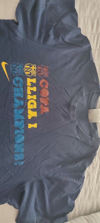 Camiseta FC Barcelona Triplete Nike