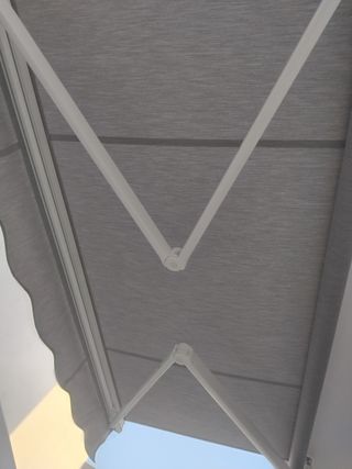 Toldo gris - Tela poliester