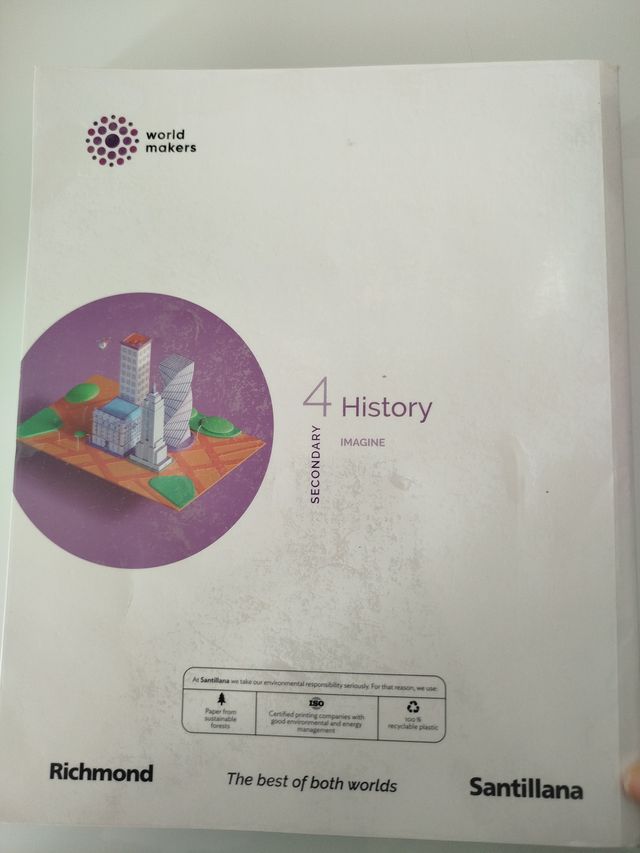 HISTORY IMAGINE 4 ESO WORLD MAKERS