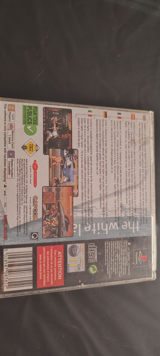 Street Fighter 2 Collection - PS1 PAL🇪🇸