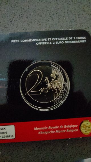 2 € coincard Belgio 2025 Spa-Francorchamps FdC ned