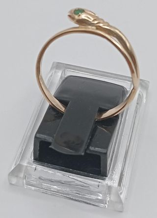 Anillo Serpiente de oro 18k, 3,15gr, Ref. O-230.