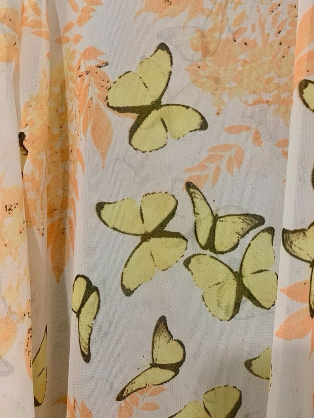 Camicetta anni ’90 floreale e farfalle