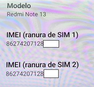 Smartphone XIAOMI Redmi Note 13 256GB Negro