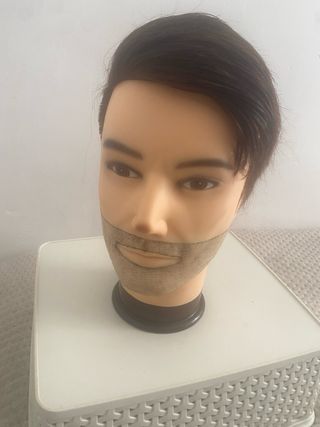 Maniquí cabeza hombre peluca