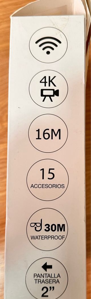 Cámara subacuatica ultra alta definicion 4K