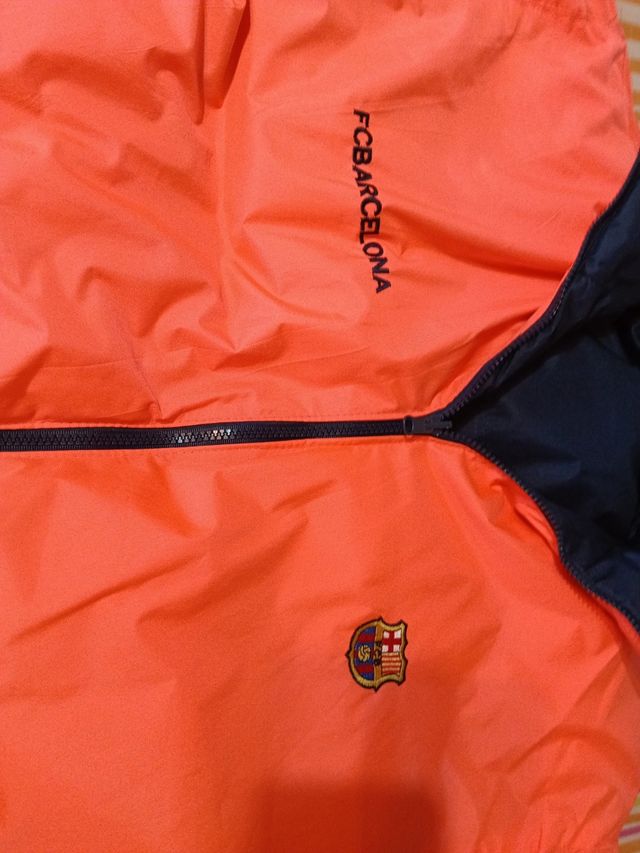 Chaqueta FC Barcelona reversible