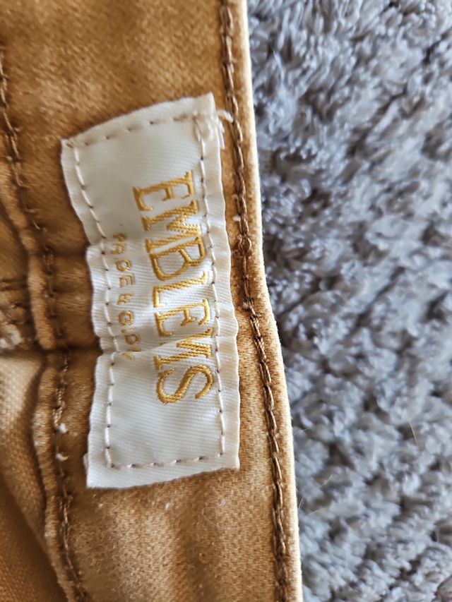 Conjunto verano blanco&marrón T-36