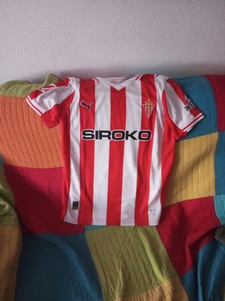 Camiseta R. Sporting Gijón - Talla S