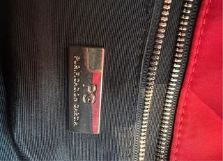 Bolso Purificación García rojo acolchado