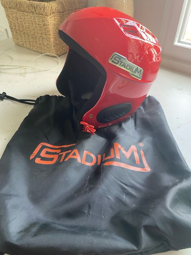 Casco nieve niño Stadium rojo