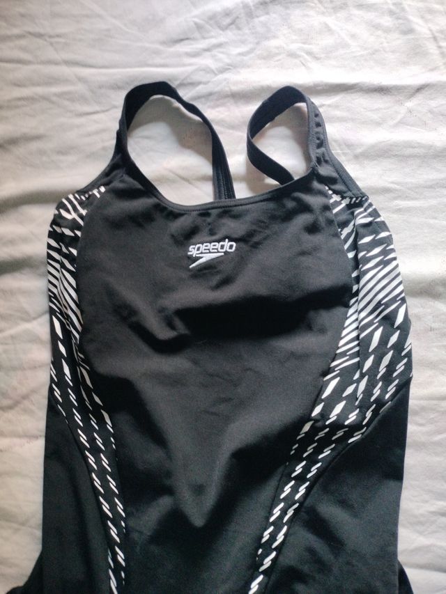 Bañador Speedo negro y blanco