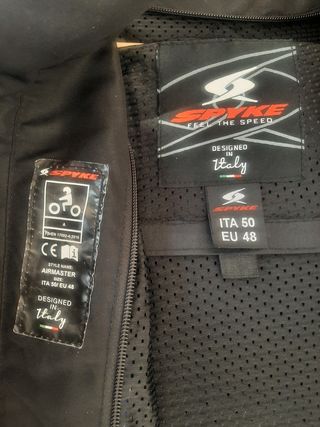 Cazadora moto verano SPYKE AIRMASTER + forro.