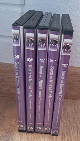5 DVDs Sexo en Nueva York (Temporada 1)