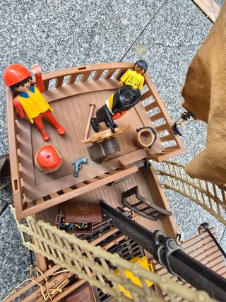 Barco Pirata Playmobil Vintage