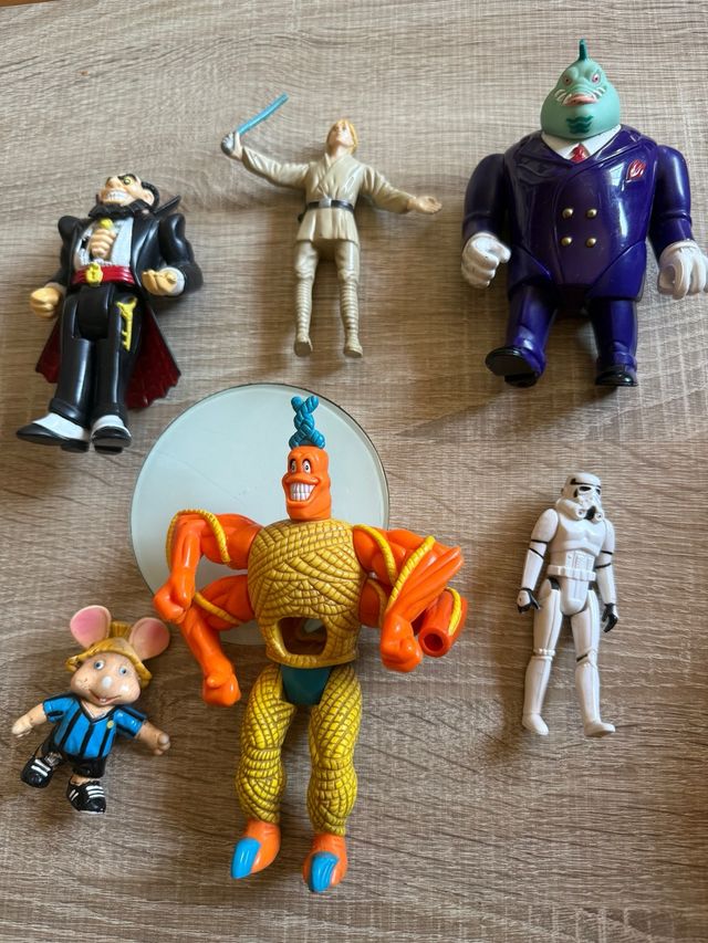 Lote figuras acción vintage