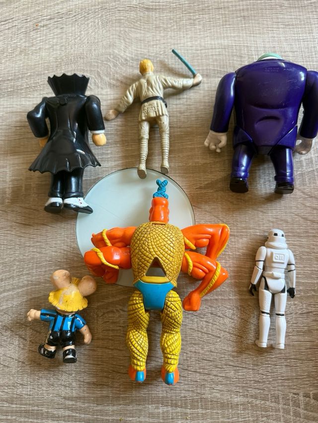 Lote figuras acción vintage