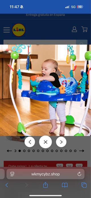 Saltador Bebé Infantil