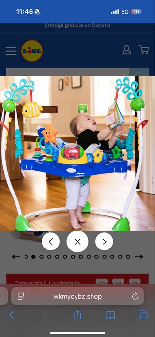 Saltador Bebé Infantil