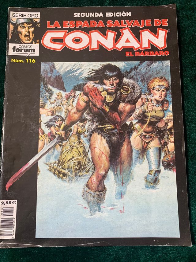 LA ESPADA SALVAJE DE CONAN No 106 » SERIE ORO