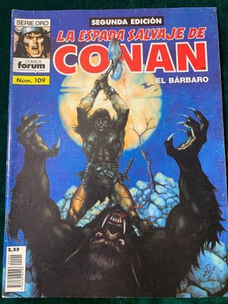 LA ESPADA SALVAJE DE CONAN No 106 » SERIE ORO