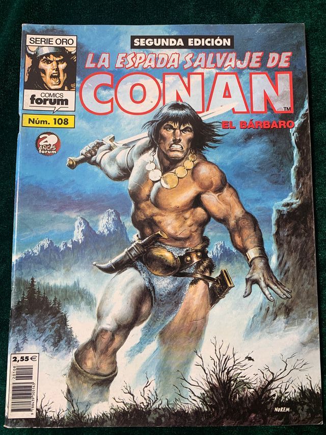 LA ESPADA SALVAJE DE CONAN No 106 » SERIE ORO