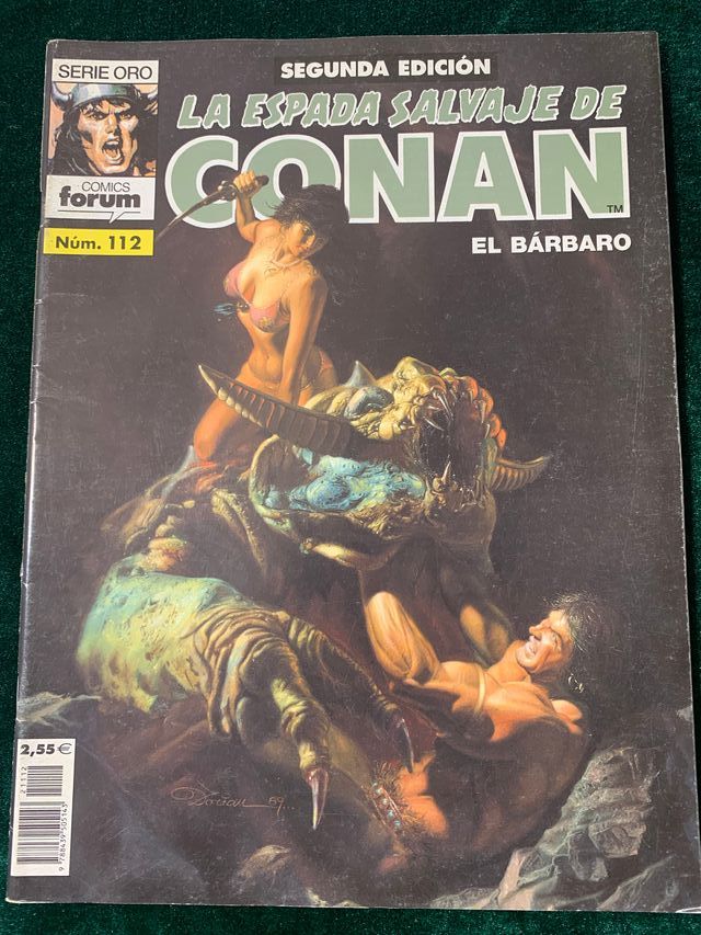 LA ESPADA SALVAJE DE CONAN No 106 » SERIE ORO