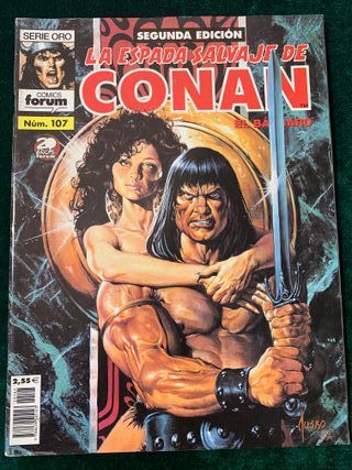 LA ESPADA SALVAJE DE CONAN No 106 » SERIE ORO