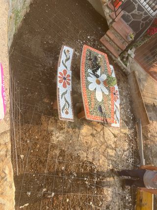 Suelo hormigón impreso