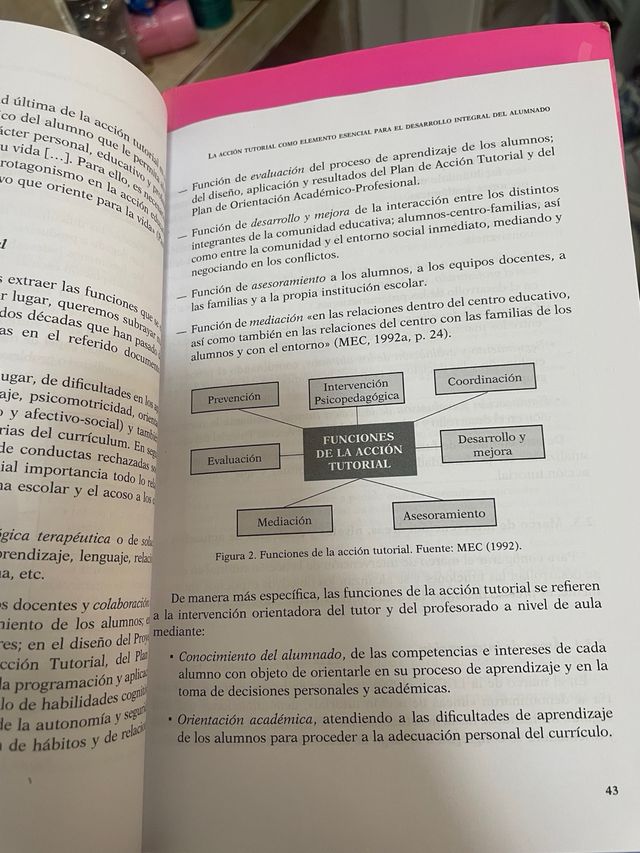 La acción tutorial en el sistema escolr