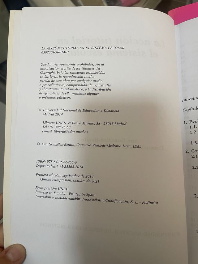 La acción tutorial en el sistema escolr