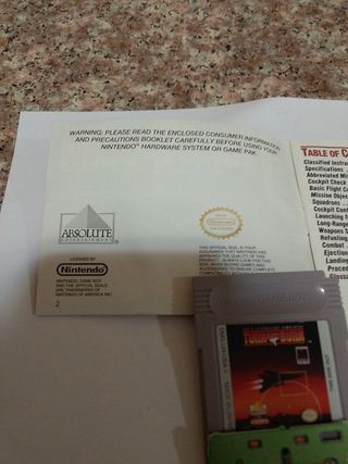 Turn and Burn - Game Boy