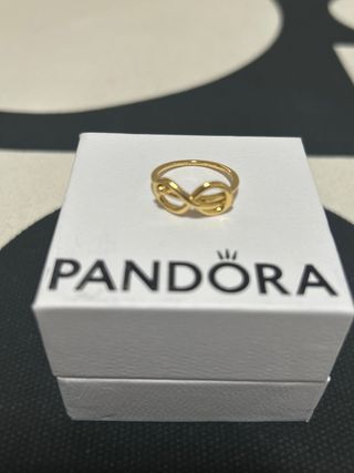 Anillo Pandora oro - Talla 52