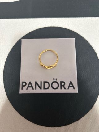 Anillo Pandora oro - Talla 52